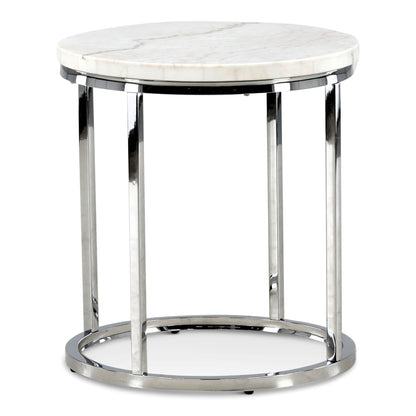 Casablanca Marble Top End Table