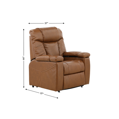 Livingston Leather Power Lift Recliner
