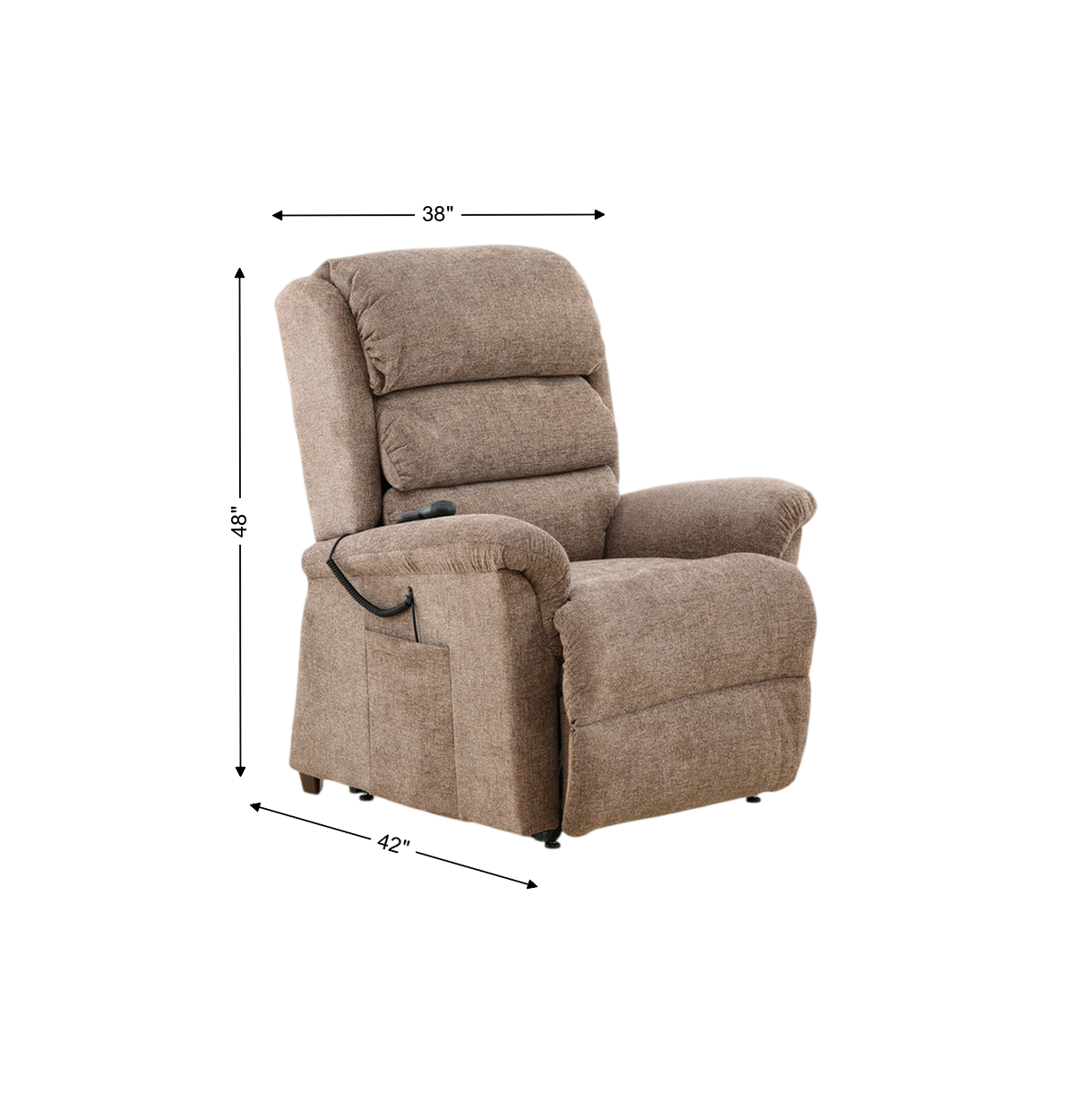 Stellar Large Comfort Power Lift Recliner