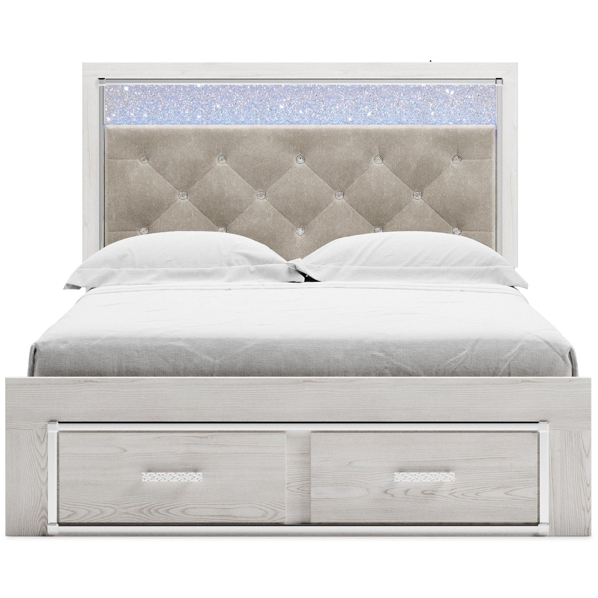 Altyra King Upholstered Storage Bed