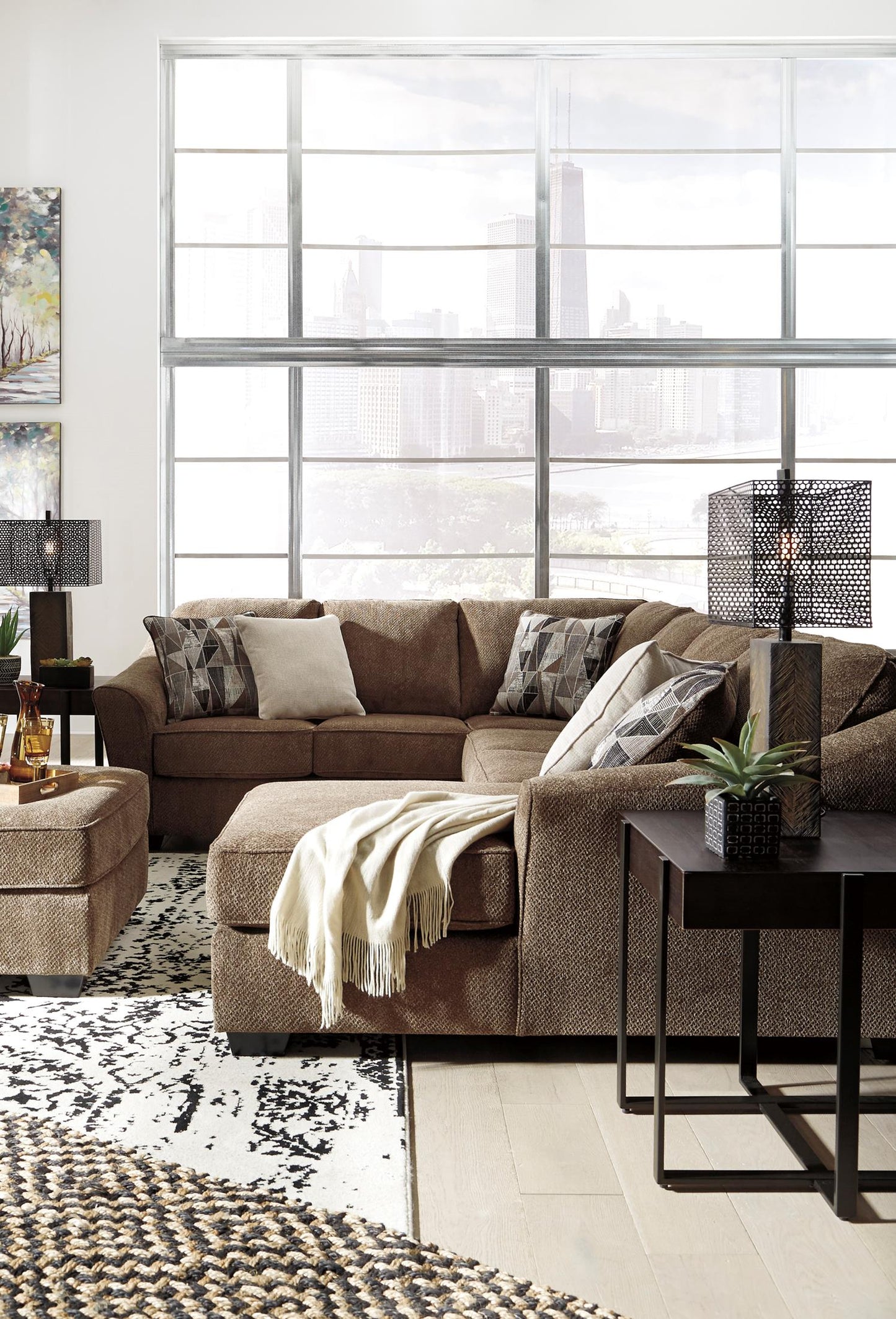 Graftin 3-Piece Sectional with Chaise