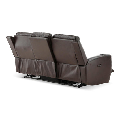 Chesapeake Leather Power Reclining Sofa