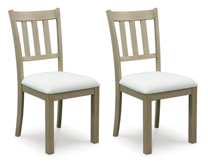 Calmoro Upholstered Dining Chair (Set of 2)