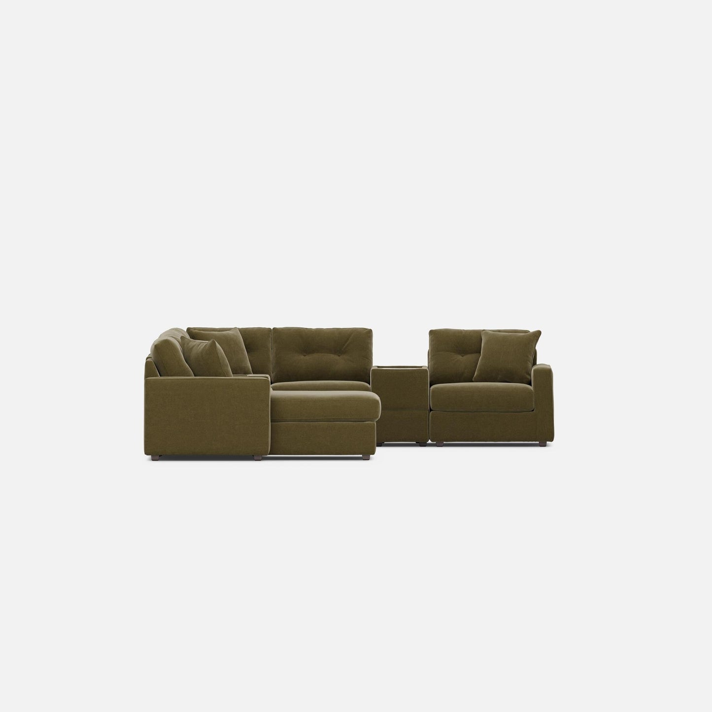 Modular One Left Facing 8-Piece Sectional