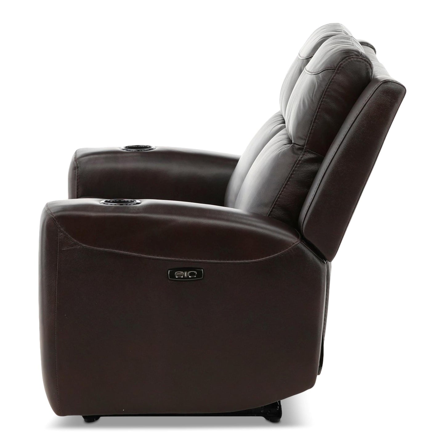 Chesapeake Leather Power Reclining Loveseat