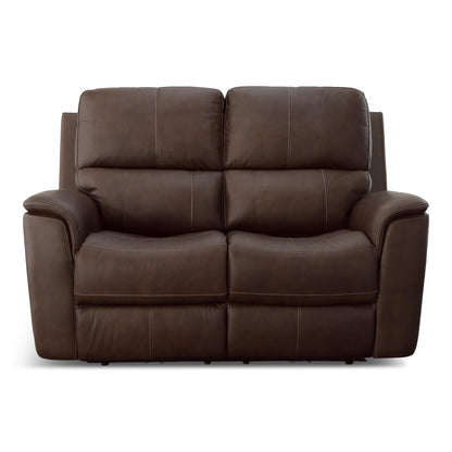 Carmen Leather Power Reclining Loveseat