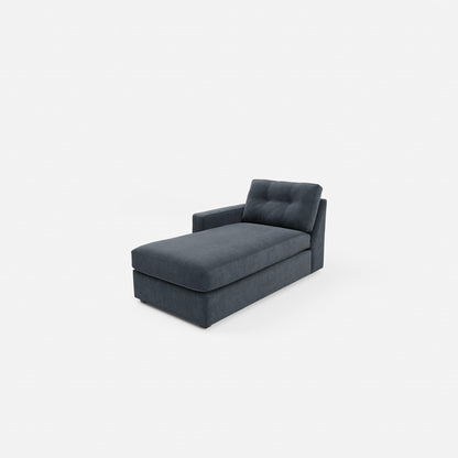 Modular One Left Arm Facing Chaise - Navy