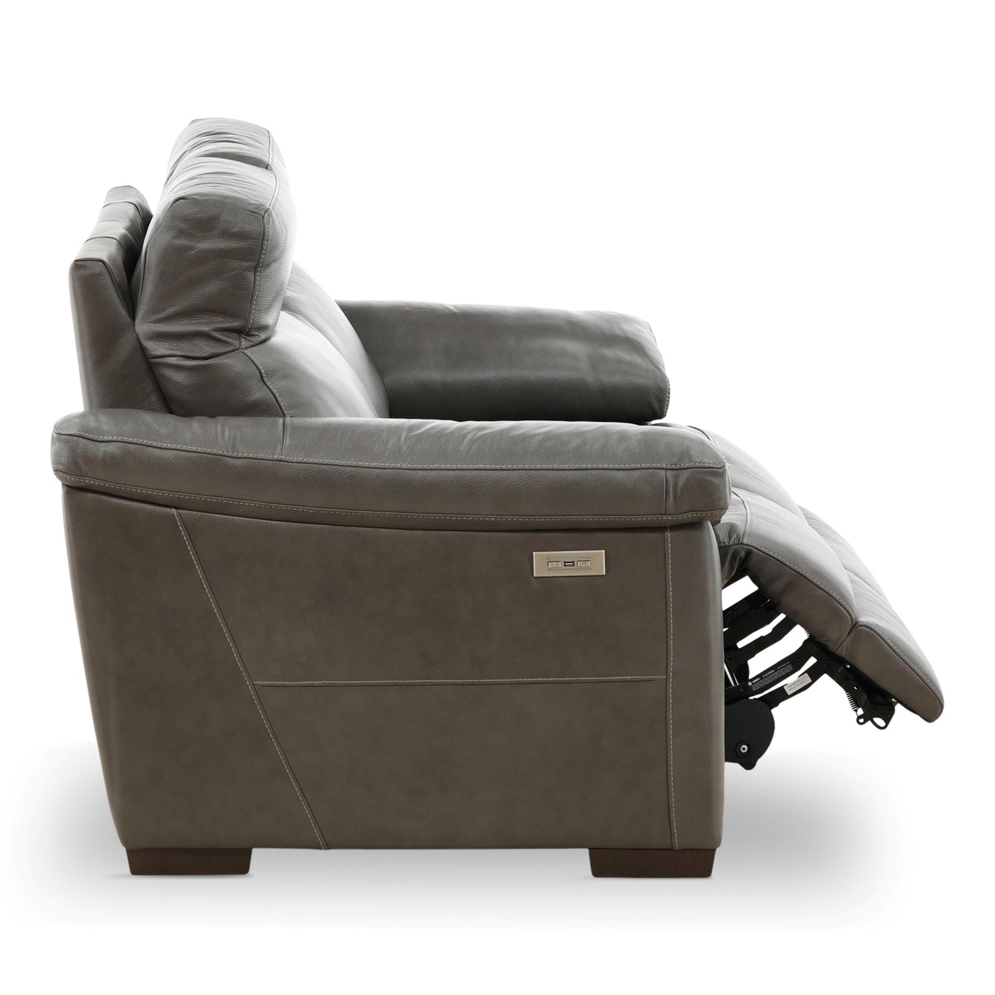 Estremo Leather Power Reclining Loveseat