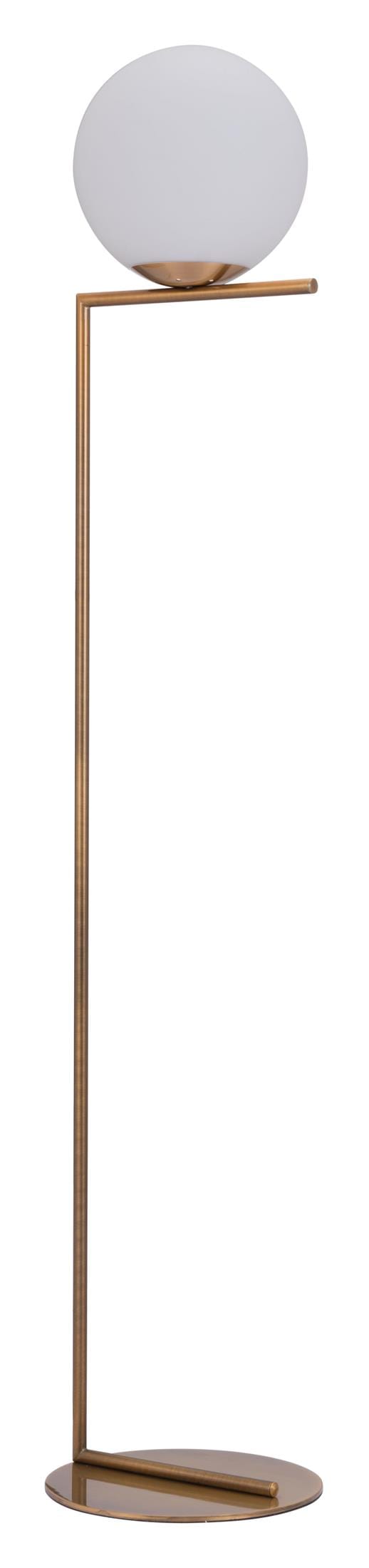 Belair Floor Lamp Brass