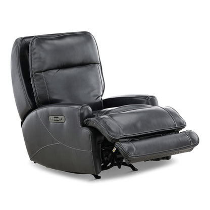 Maverick Leather Power Rocker Recliner