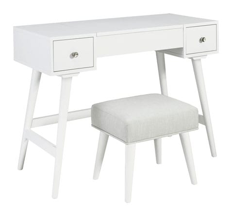 Thadamere Vanity with Stool