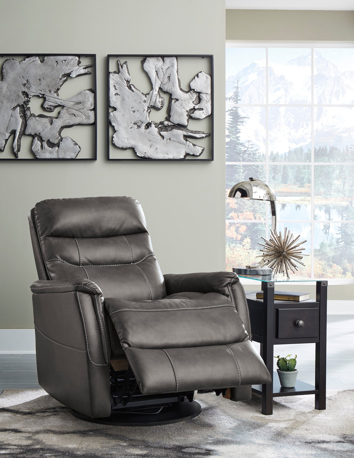 SWIVEL GLIDER RECLINER