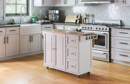 Dolly Madison 3 Drawer Kitchen Cart