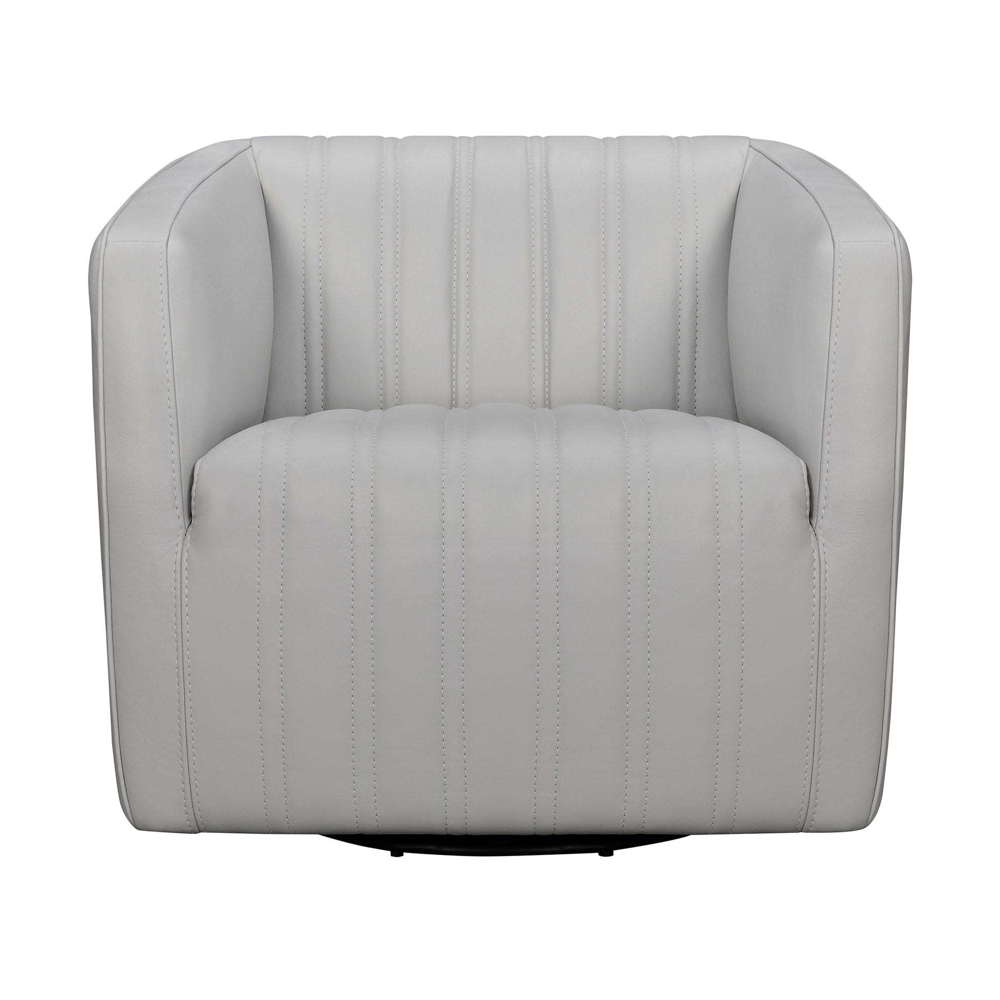 Aries Leather Swivel Chair