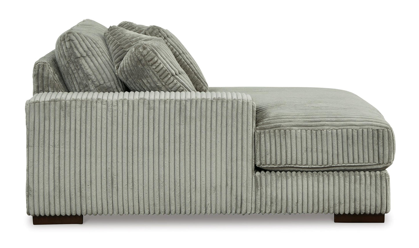 Lindyn 3-Piece Fog Sectional with Chaise