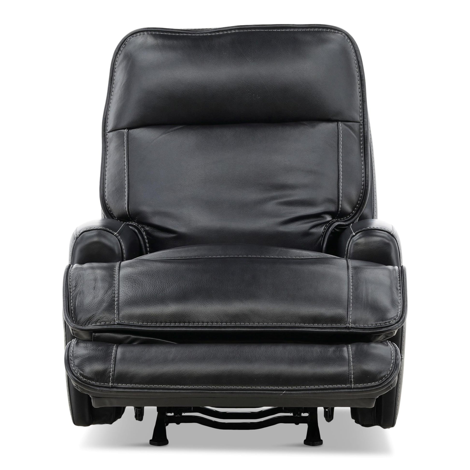 Maverick Leather Power Rocker Recliner