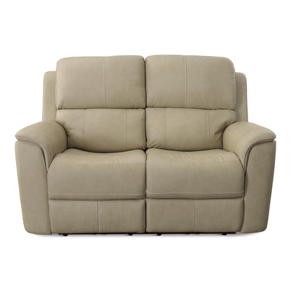 Carmen Leather Power Reclining Loveseat