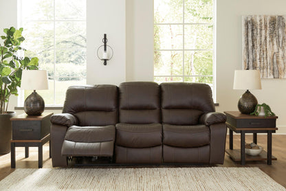 Leesworth Power Leather Reclining Sofa