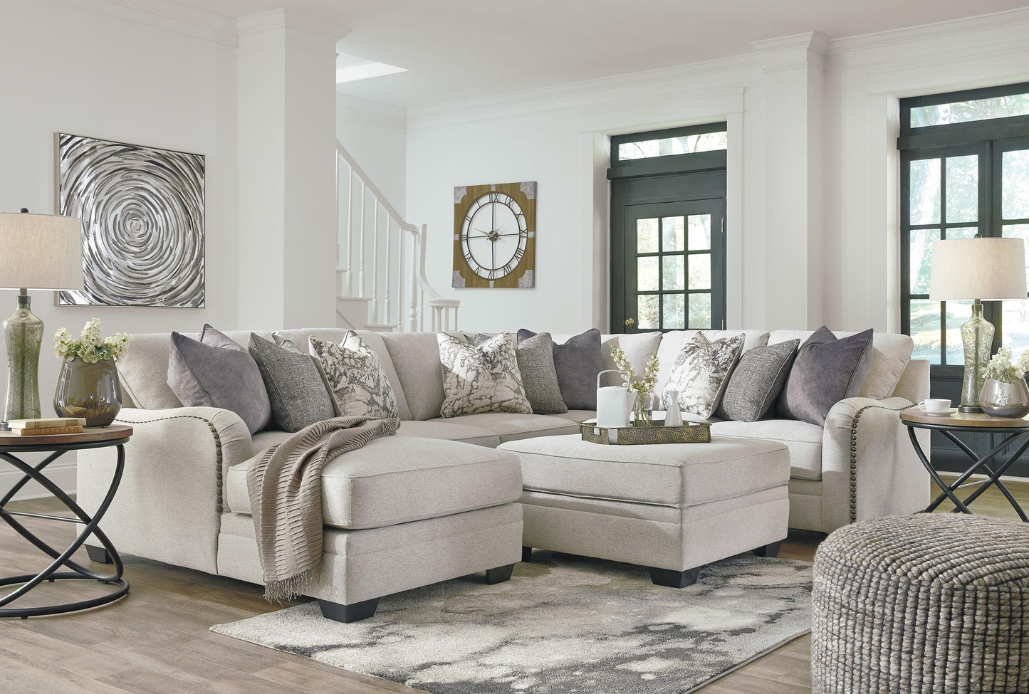 Dellara 4-Piece Sectional with Chaise - Left Facing