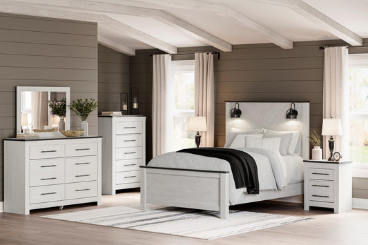 Schoenberg 4-Piece Panel Bedroom Set