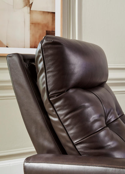 Pisgham Leather Power Recliner