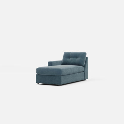 Modular One Left Arm Facing Chaise - Teal