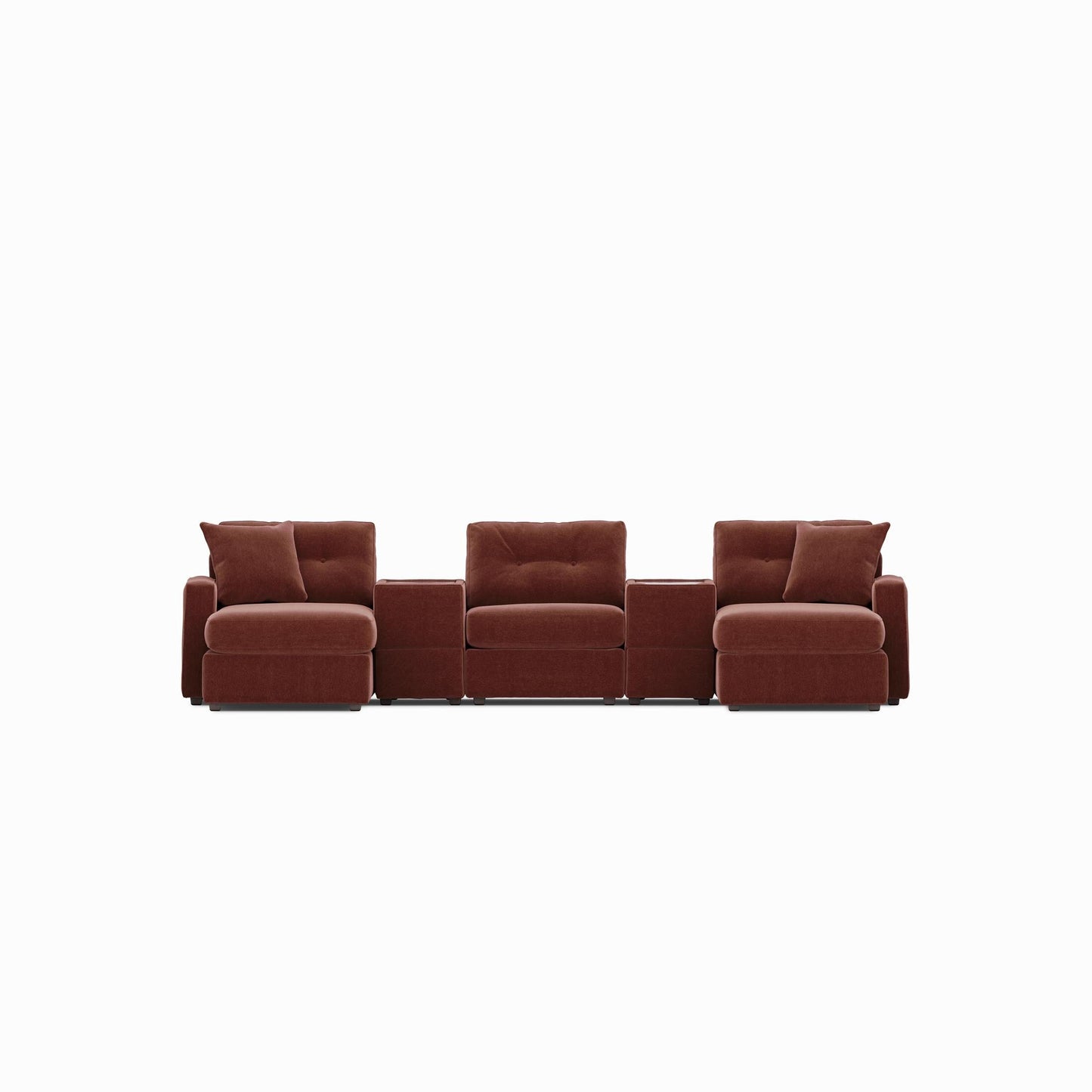 Modular One 5-Piece Sectional with Dual Chaise