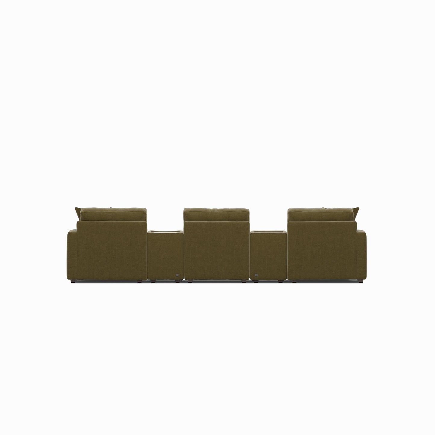 Modular One 5-Piece Theater Sectional with Dual Chaise