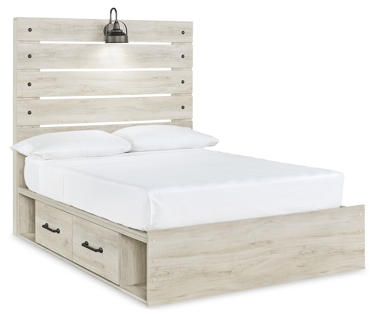 Cambeck Full Panel Bed with 4 Storage Drawers