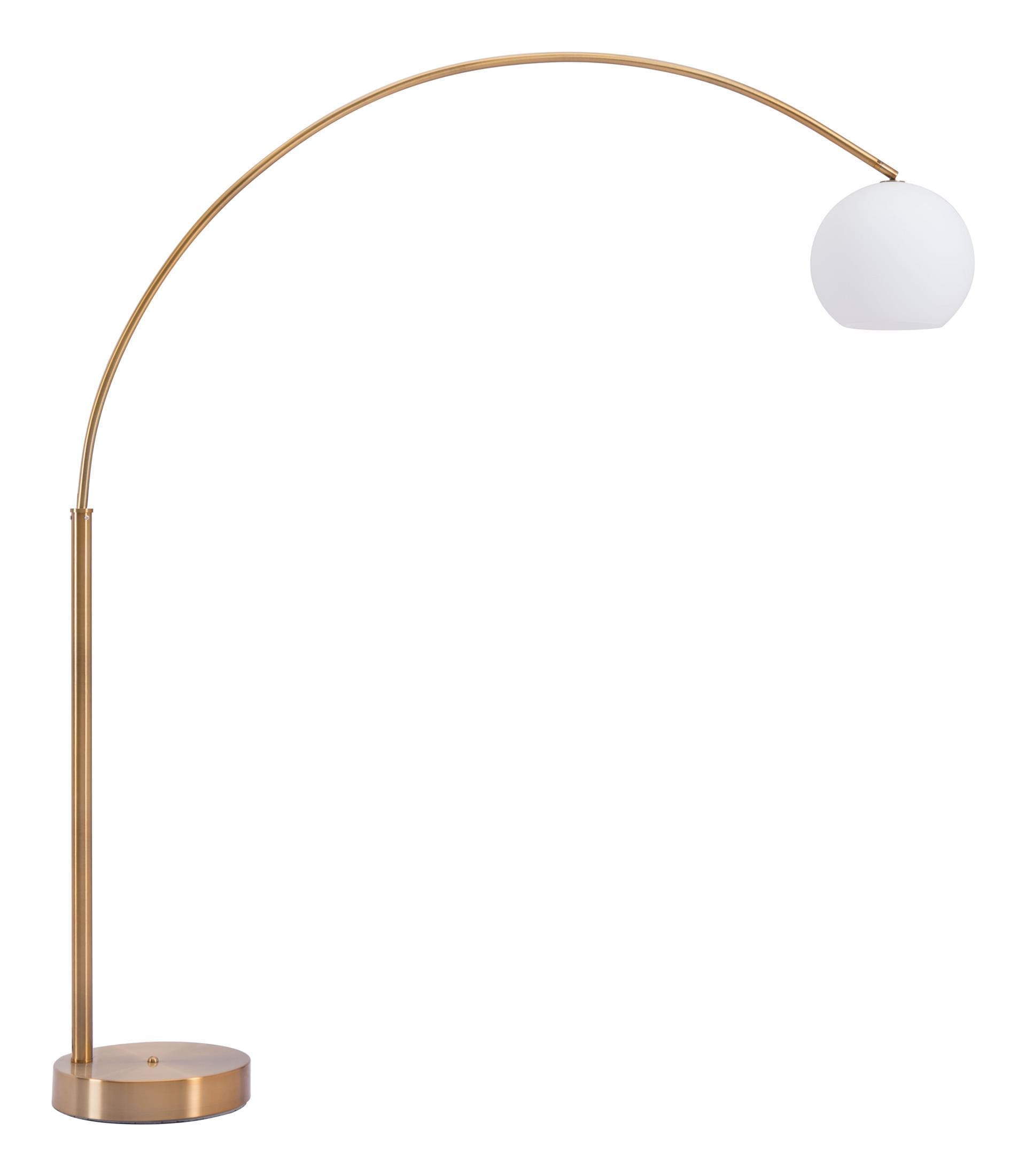 Griffith Floor Lamp Brass