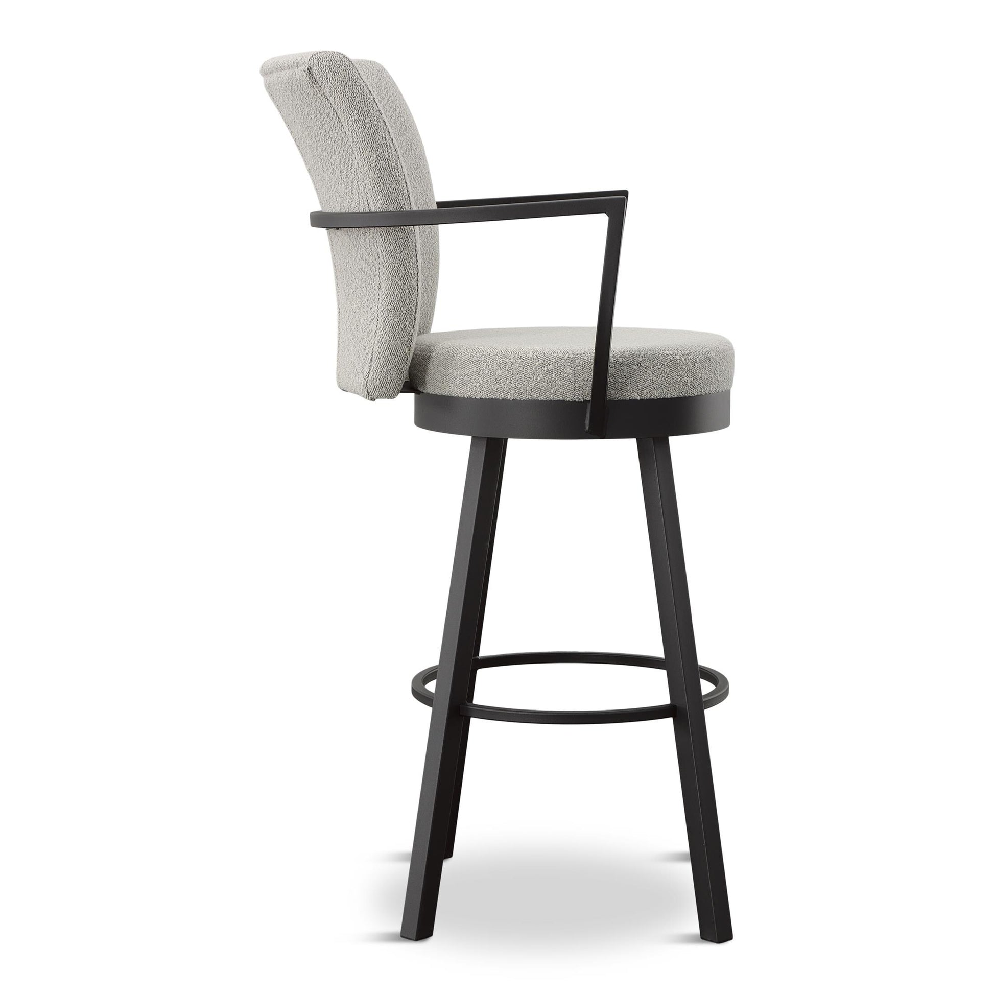 Amisco Cardin Cheap Bar Stools With Arms Amisco Bar Stool With