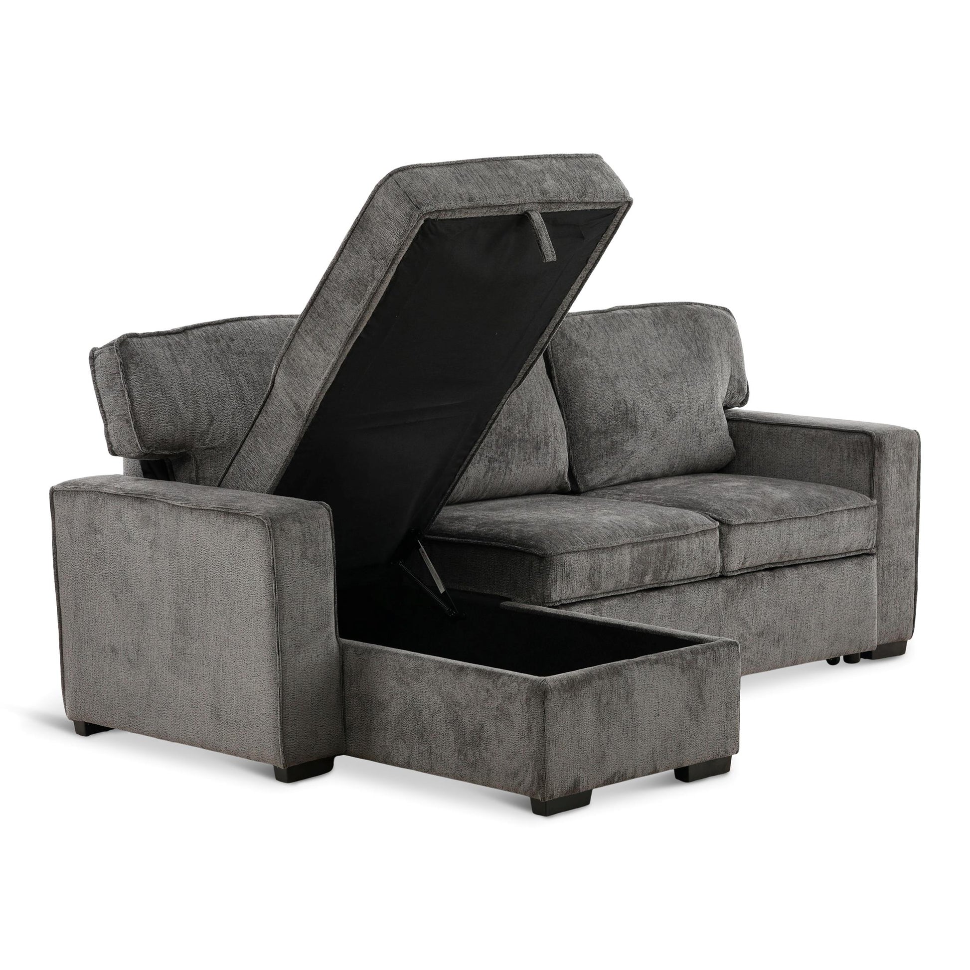 Amir 2-Piece Sectional with Sofa Bed