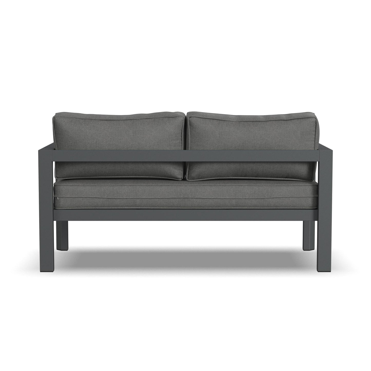 Grayton Outdoor Aluminum Loveseat