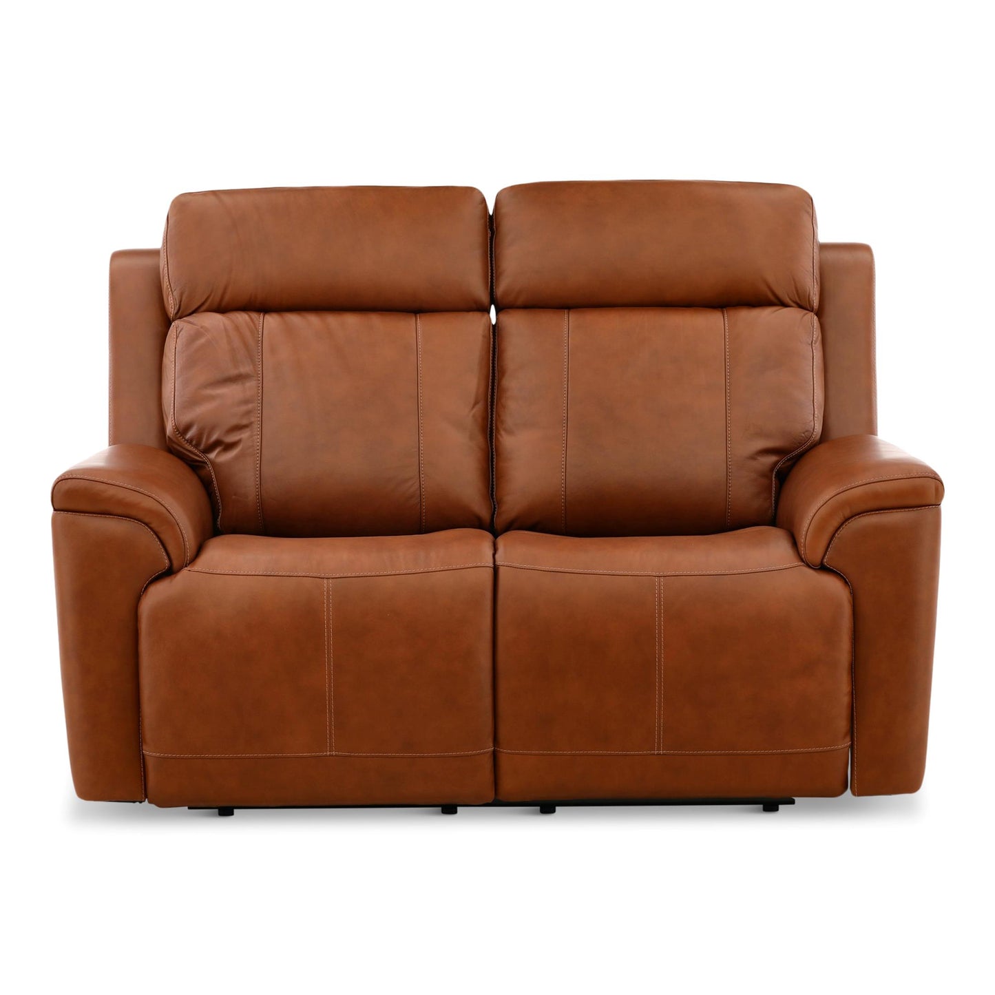 Adrian Leather Power Reclining Loveseat