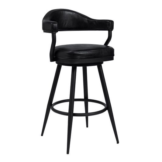 Justin 26" Counter Height Swivel Bar Stool