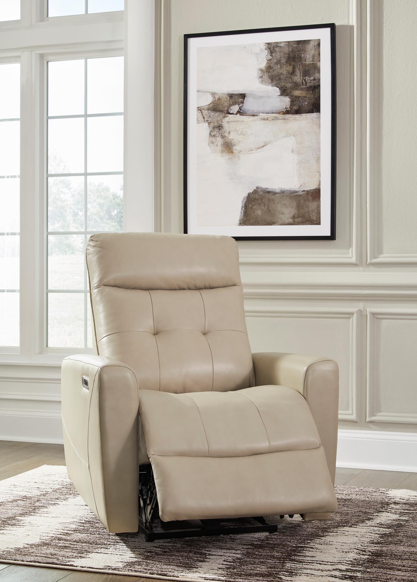 Pisgham Leather Power Recliner