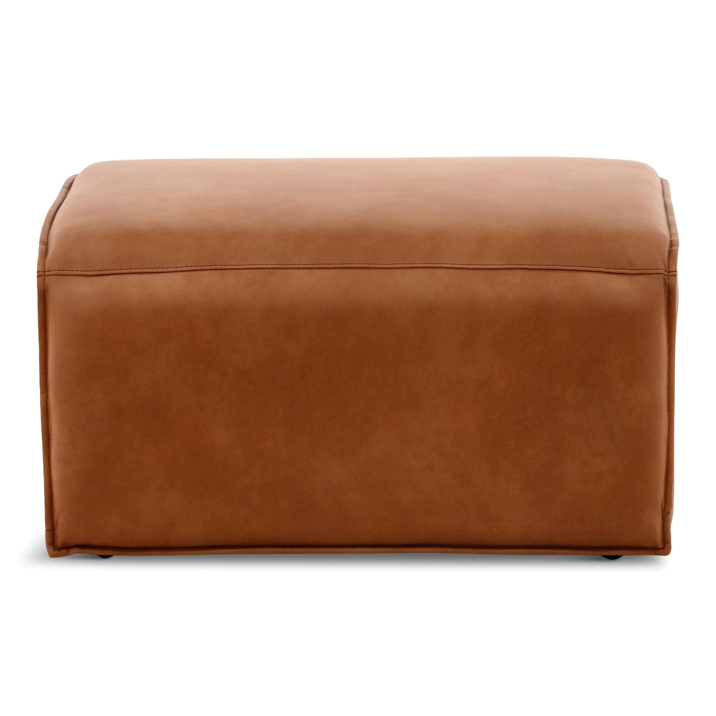 Modular Two Caster Ottoman