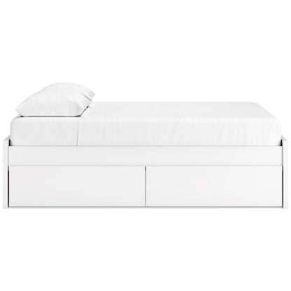 Onita Queen Platform Bed with 4 Side Drawers