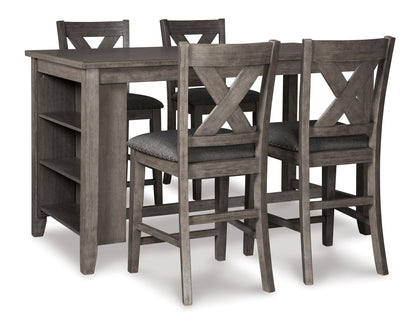 Caitbrook 5-Piece Counter Height Dining Set