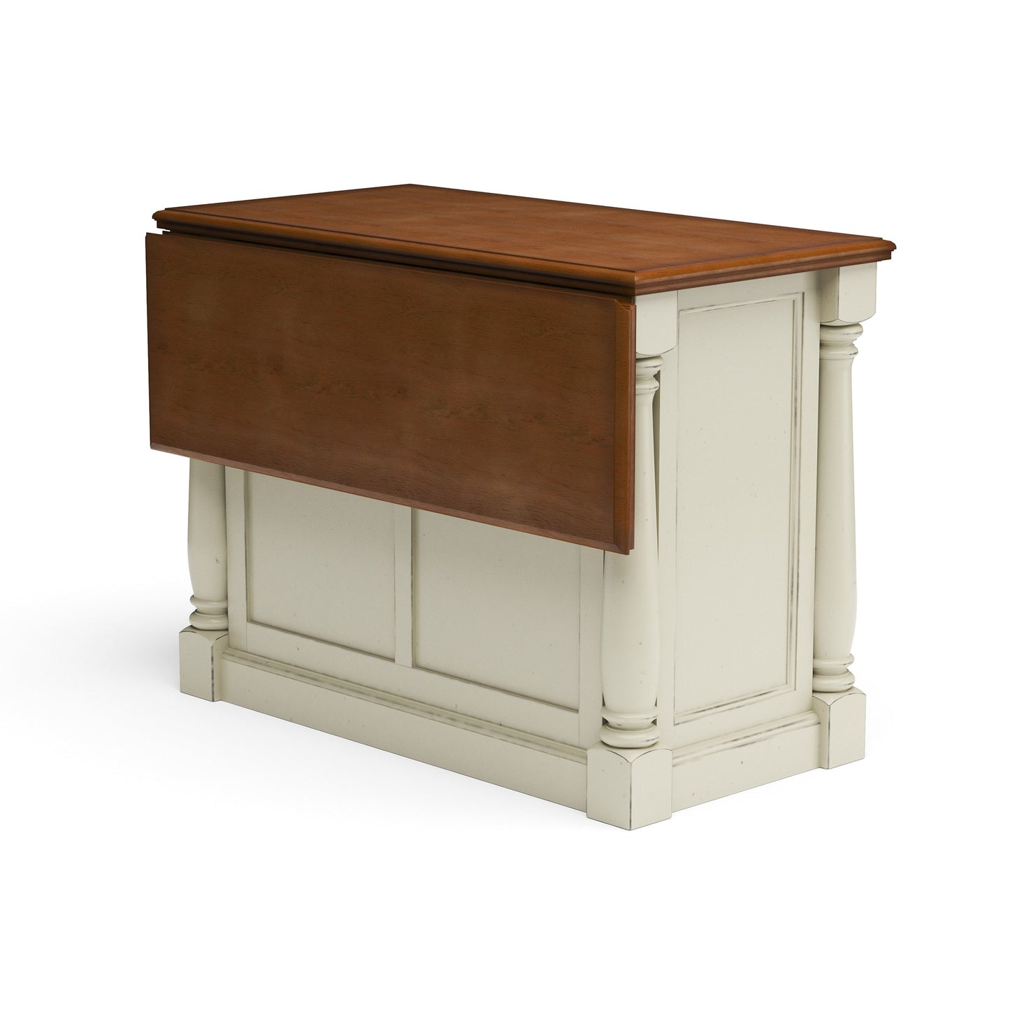Monarch Kitchen Wood Top Island
