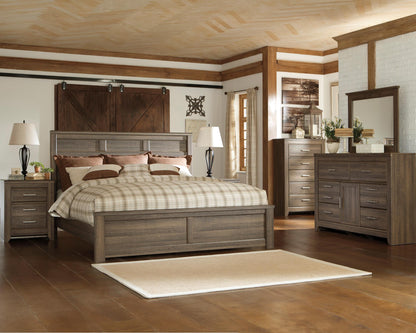 Juararo King Panel Bed