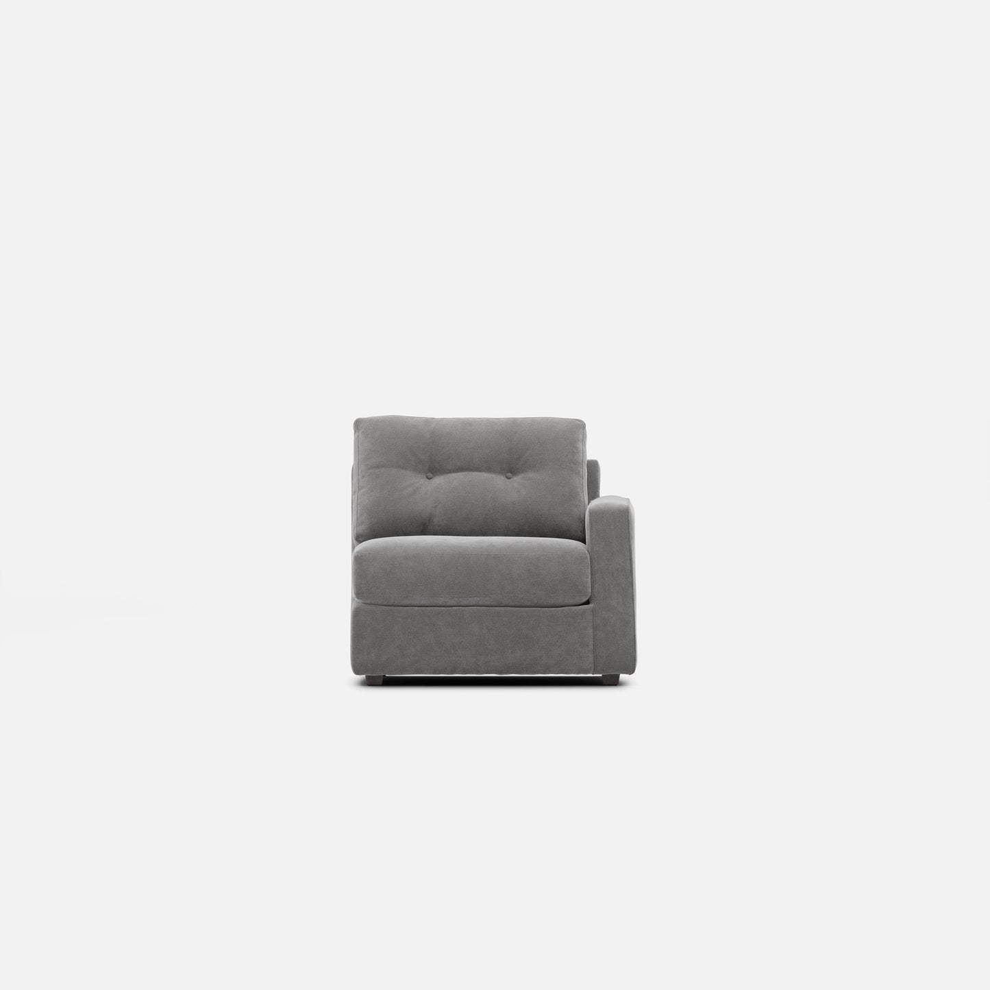 Modular One Chair Granite Right-Facing