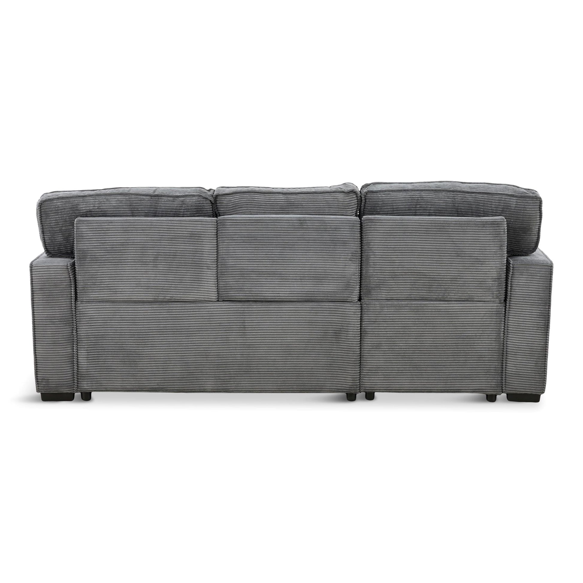 Amir 2-Piece Sectional with Sofa Bed