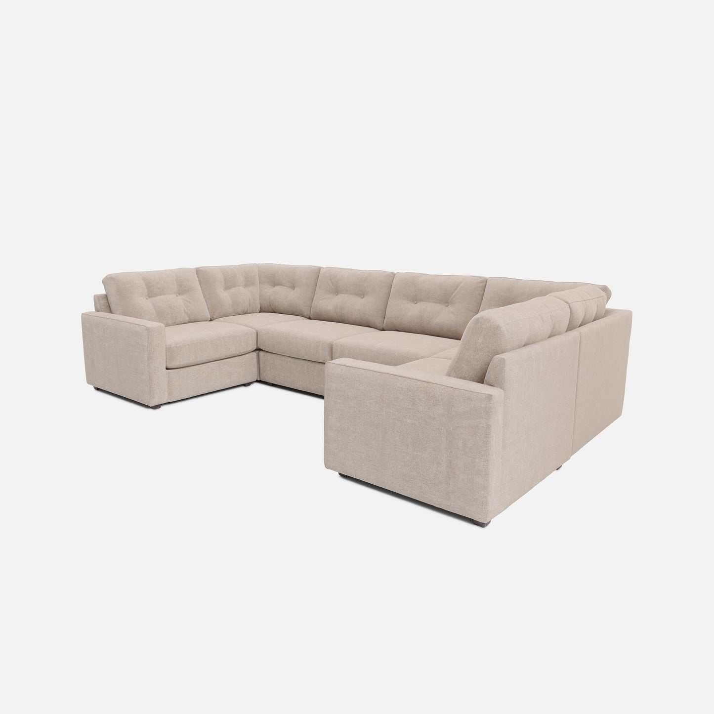 Modular One 6-Piece Sectional - Stone