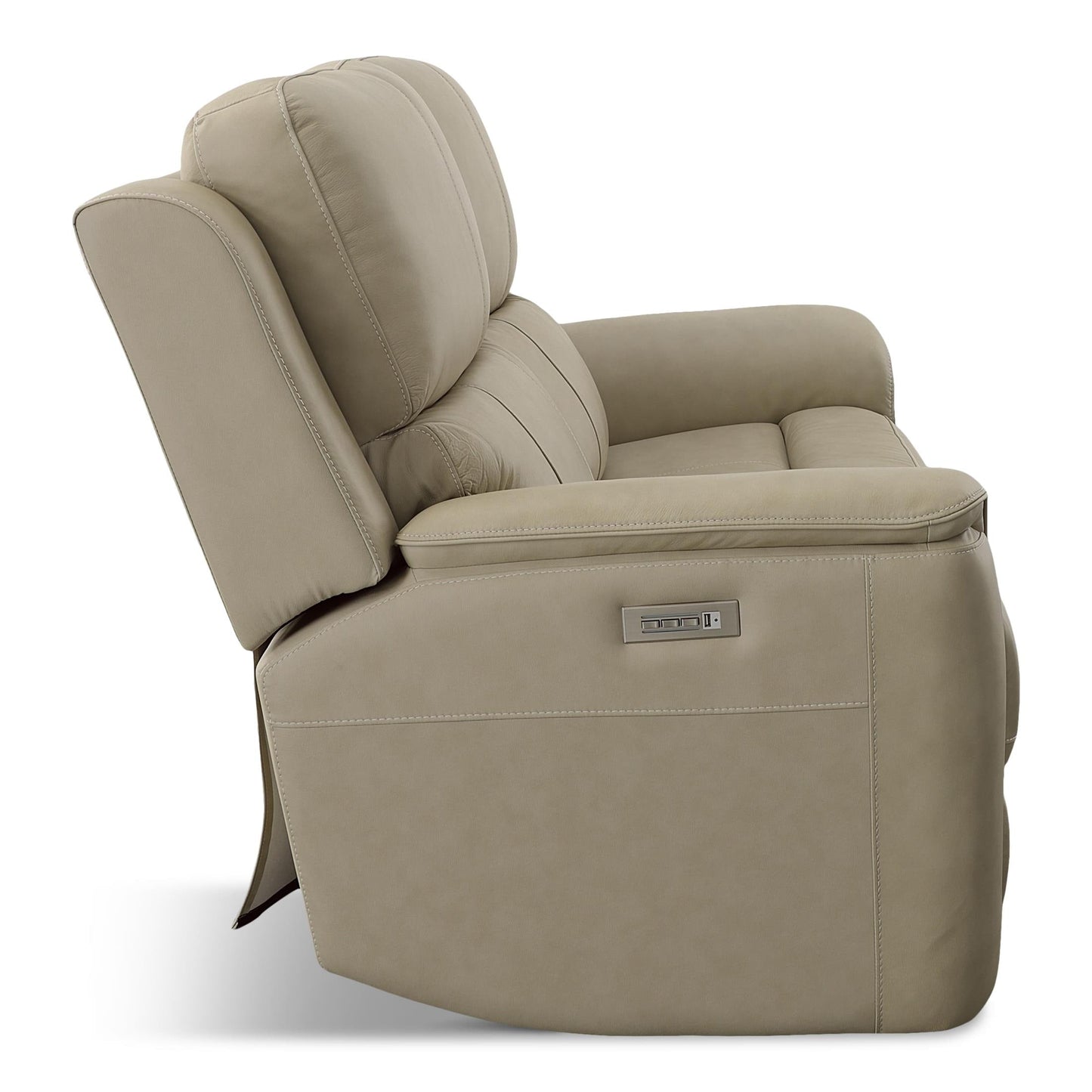 Carmen Leather Power Reclining Loveseat