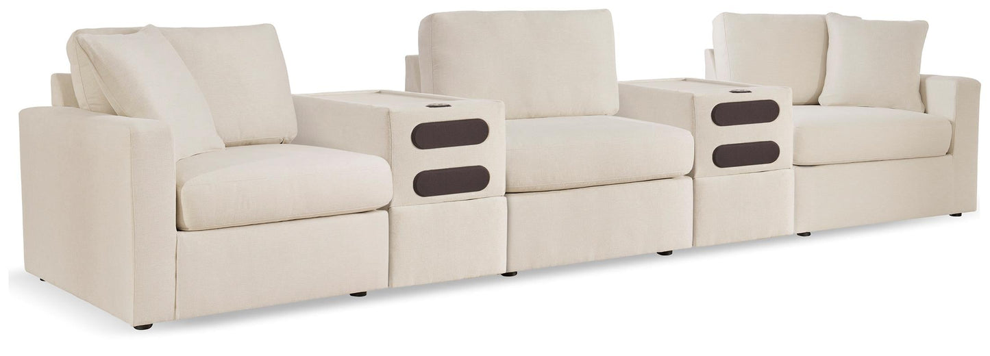 Modmax 5-Piece Sectional with Double Audio Console