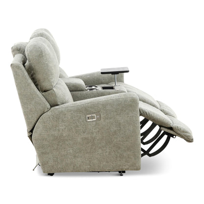 Apollo Power Reclining Console Loveseat