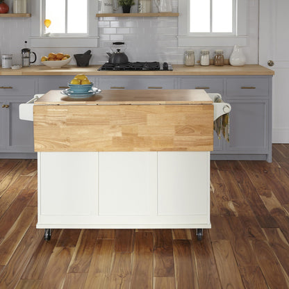 Dolly Madison 2 Drawer Kitchen Cart