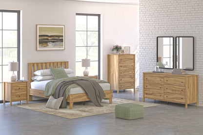 Bermacy Platform Panel Bed