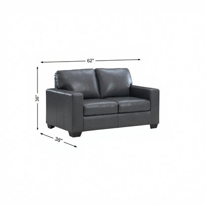 Bolsena Leather Loveseat